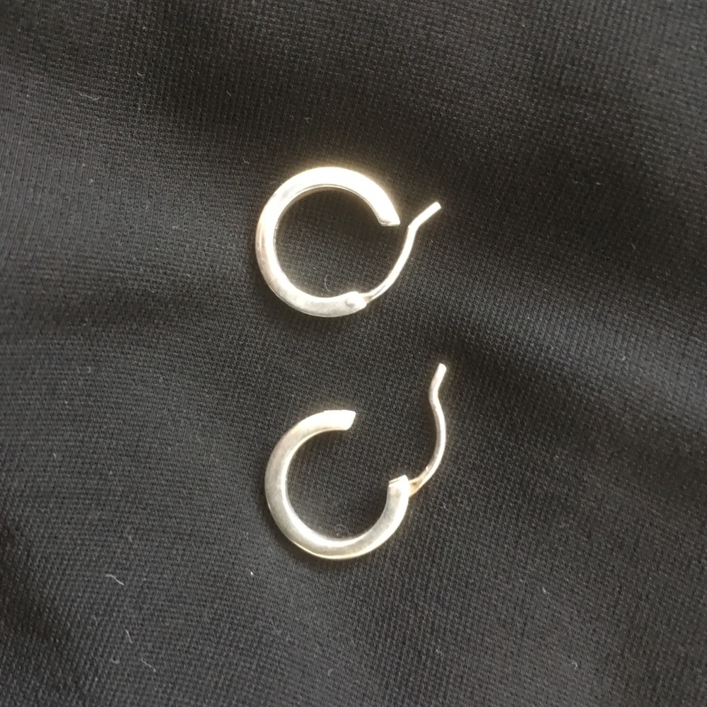 Sterling Silver “Huggies” Earrings
